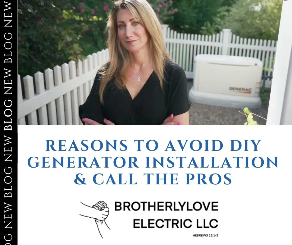 Reasons to Avoid DIY Generator Installation & Call The Pros