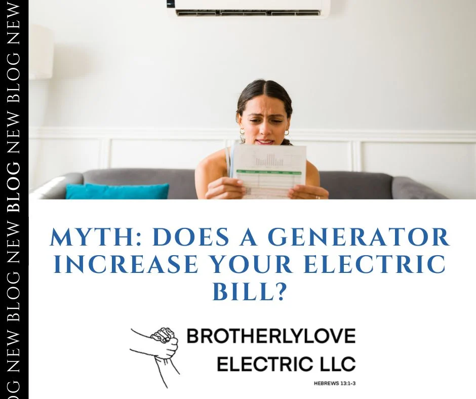 Myth Does a Generator Increase Your Electric Bill