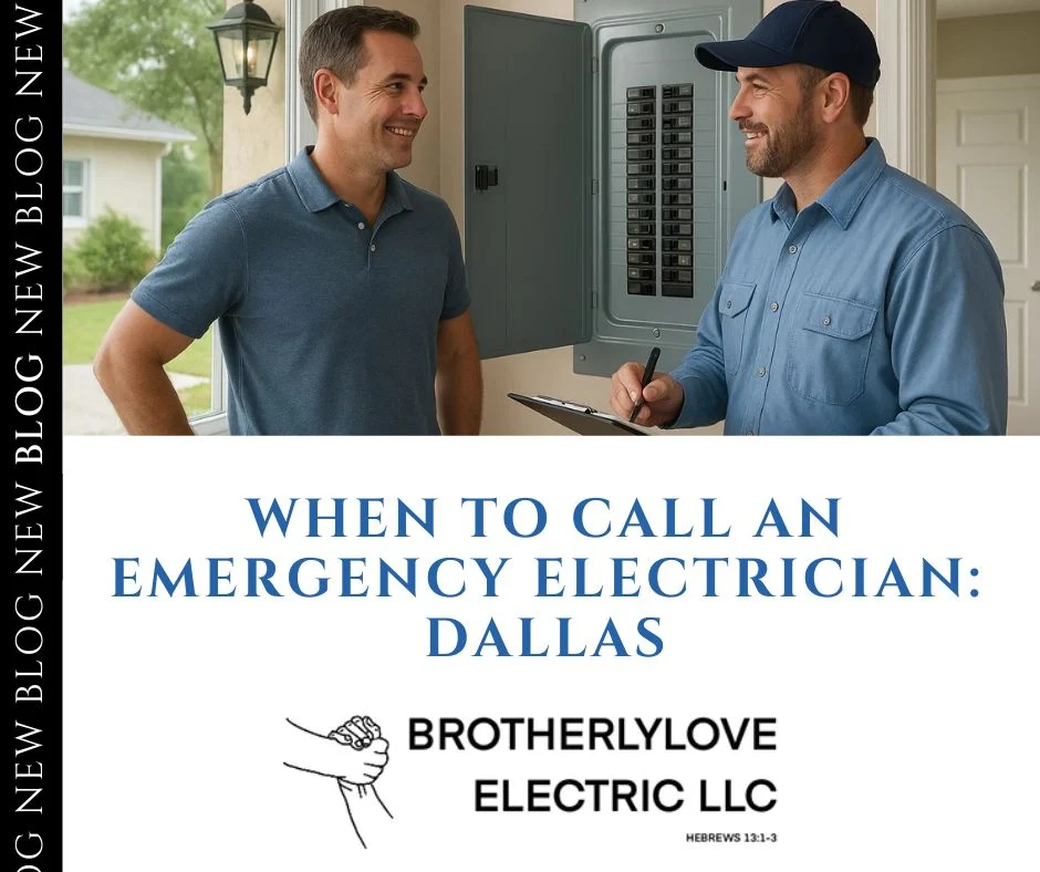 When to Call an Emergency Electrician Dallas