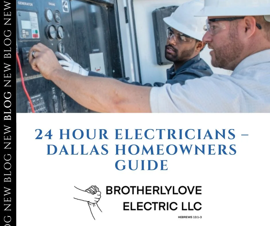 24 Hour Electricians – Dallas Homeowners Guide