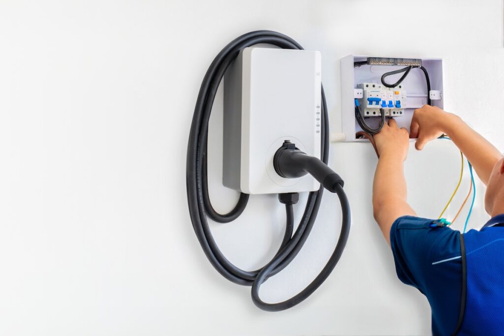 A picture of EV Charger Installation - Houston Guide, Cost, Permits & FAQ with Brotherlylove