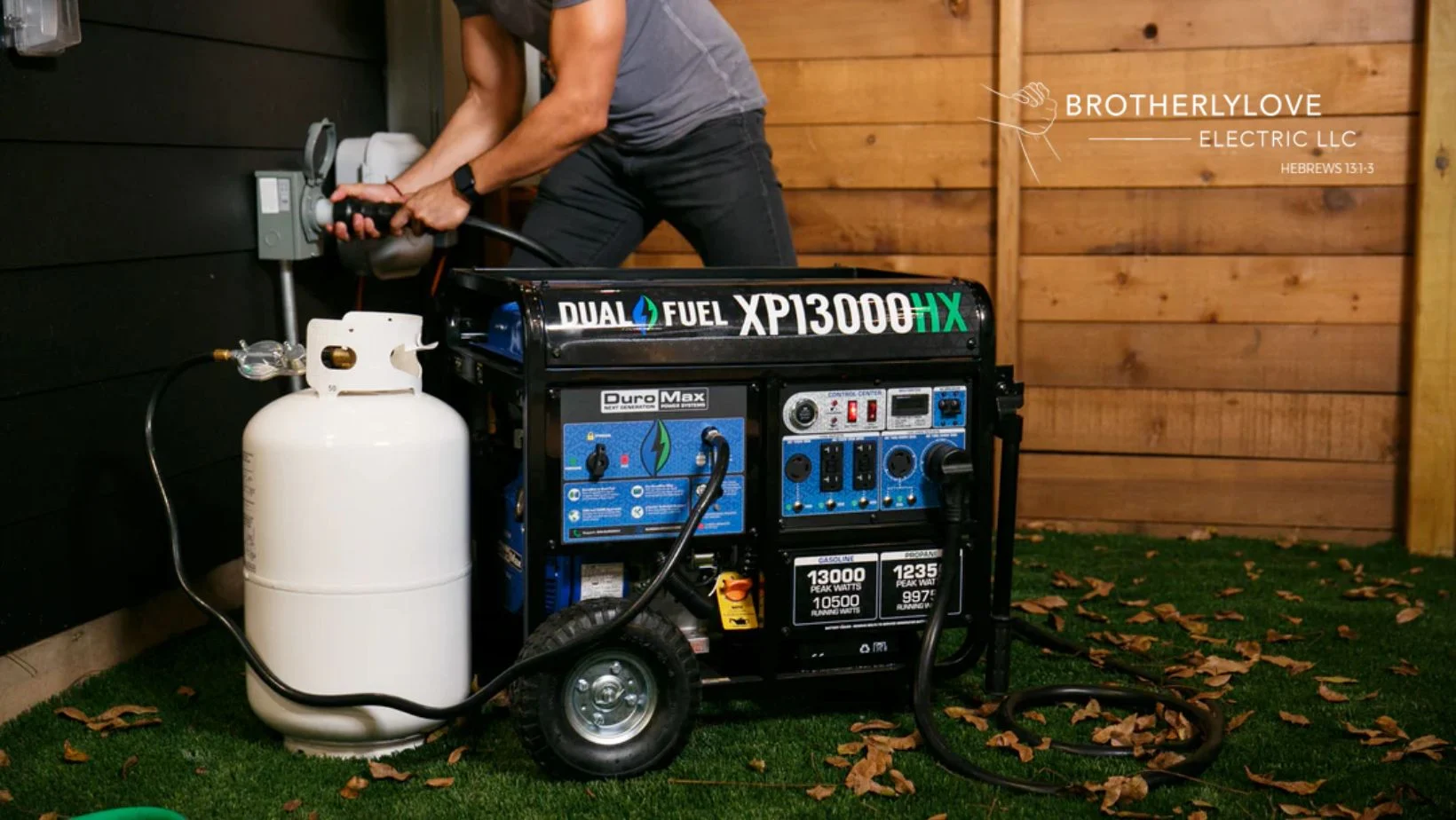 DuroMax Generator for a Houston homeowner DuroMax Generator for a Houston homeowner