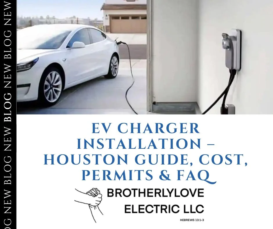EV Charger Installation - Houston Guide, Cost, Permits & FAQ EV Charger Installation – Houston Guide, Cost, Permits & FAQ