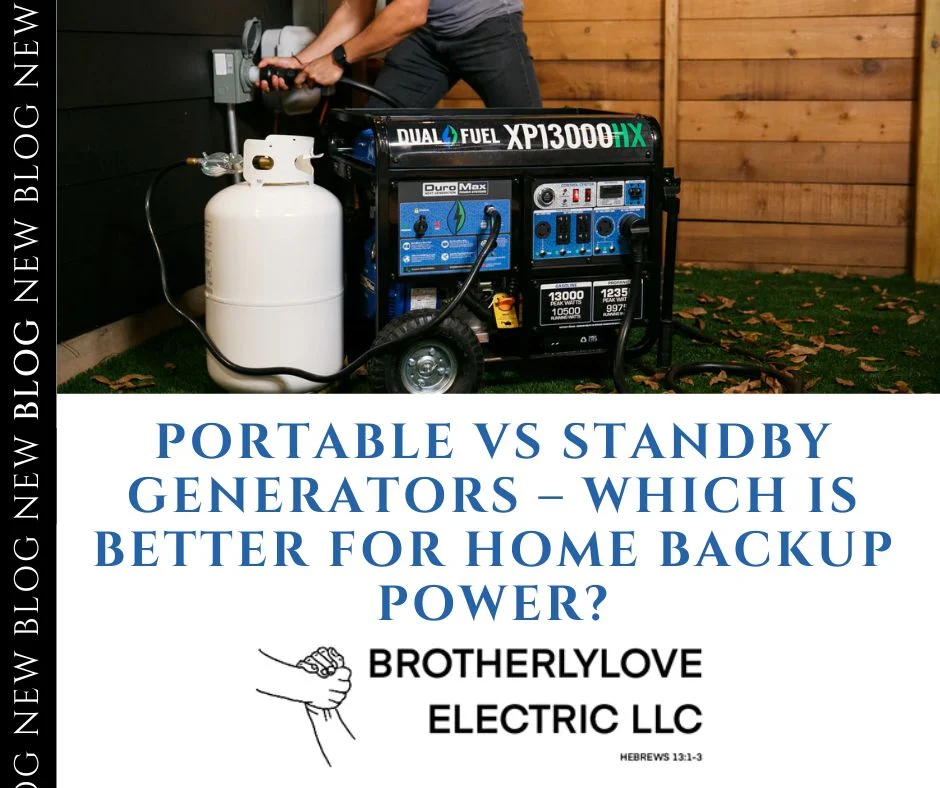 Portable vs Standby Generators
