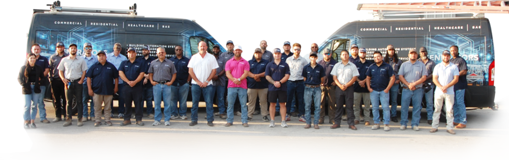 Brotherlylove Electric’s licensed generator and electrical team