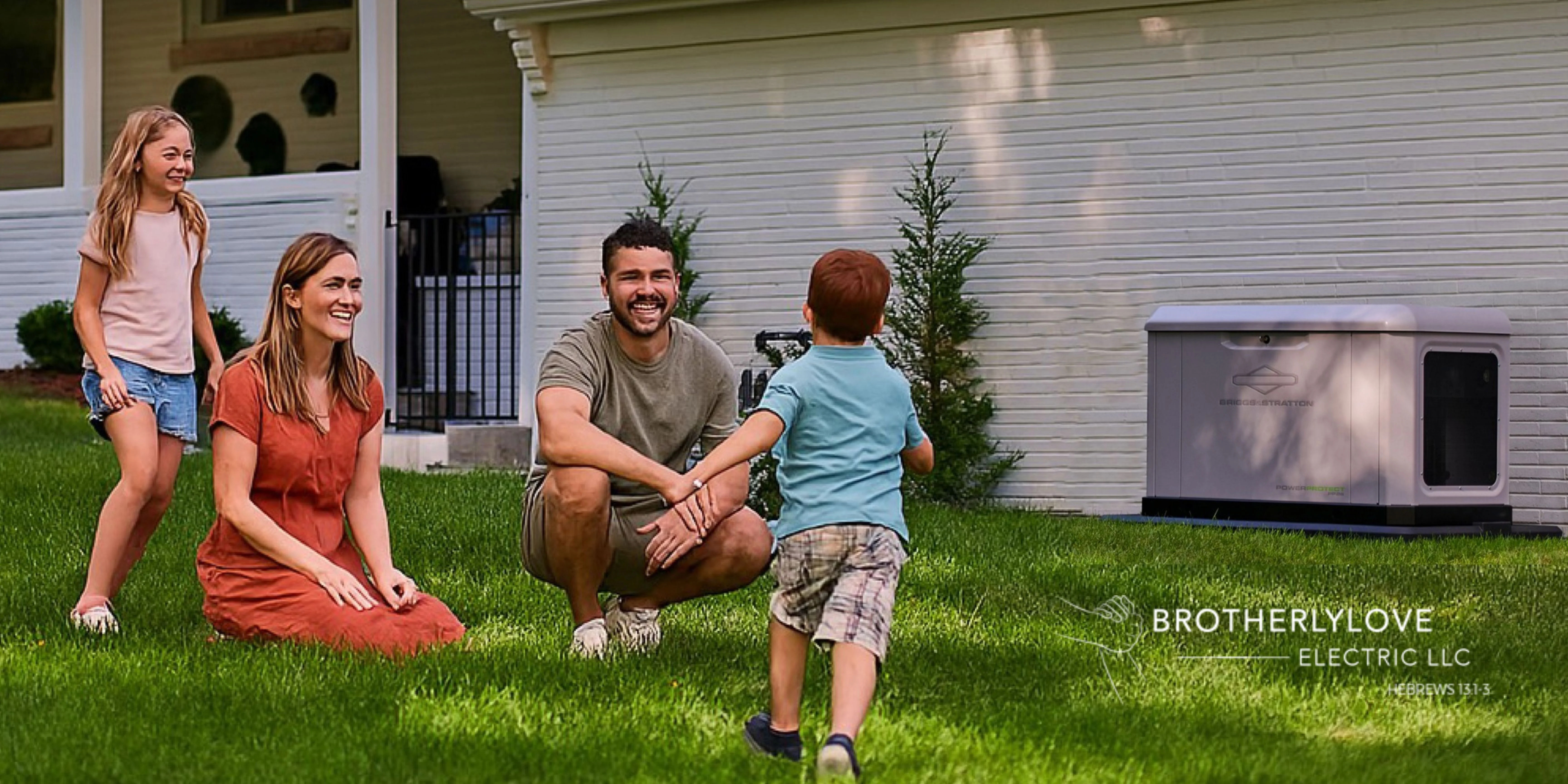 Brotherlylove Electric helping DFW property owners choose the right Briggs & Stratton model for backup power needs and installation process